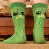 👾 Best Foot Friends: Slime Monster Socks 👾