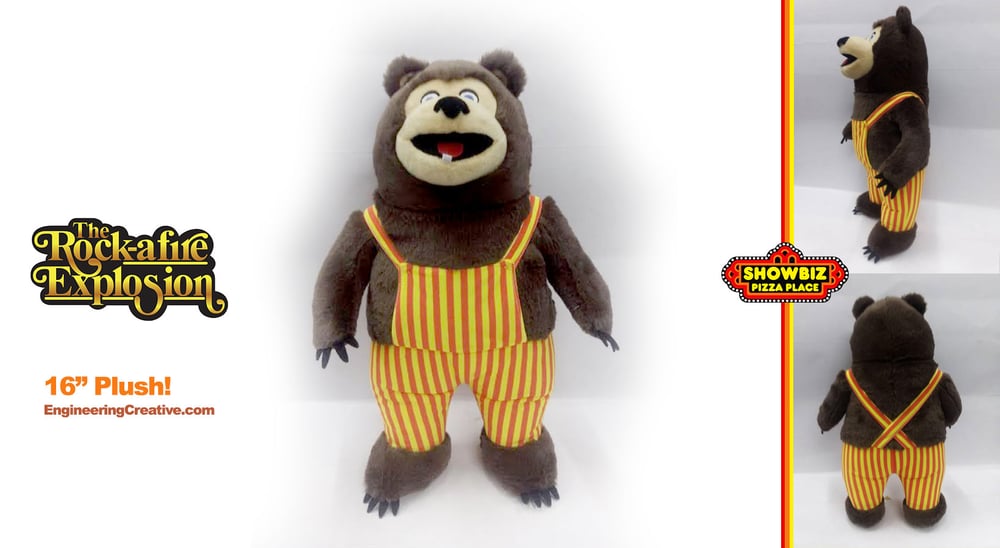 Image of Billy Bob - Rock-afire Explosion 16" fully plush doll!