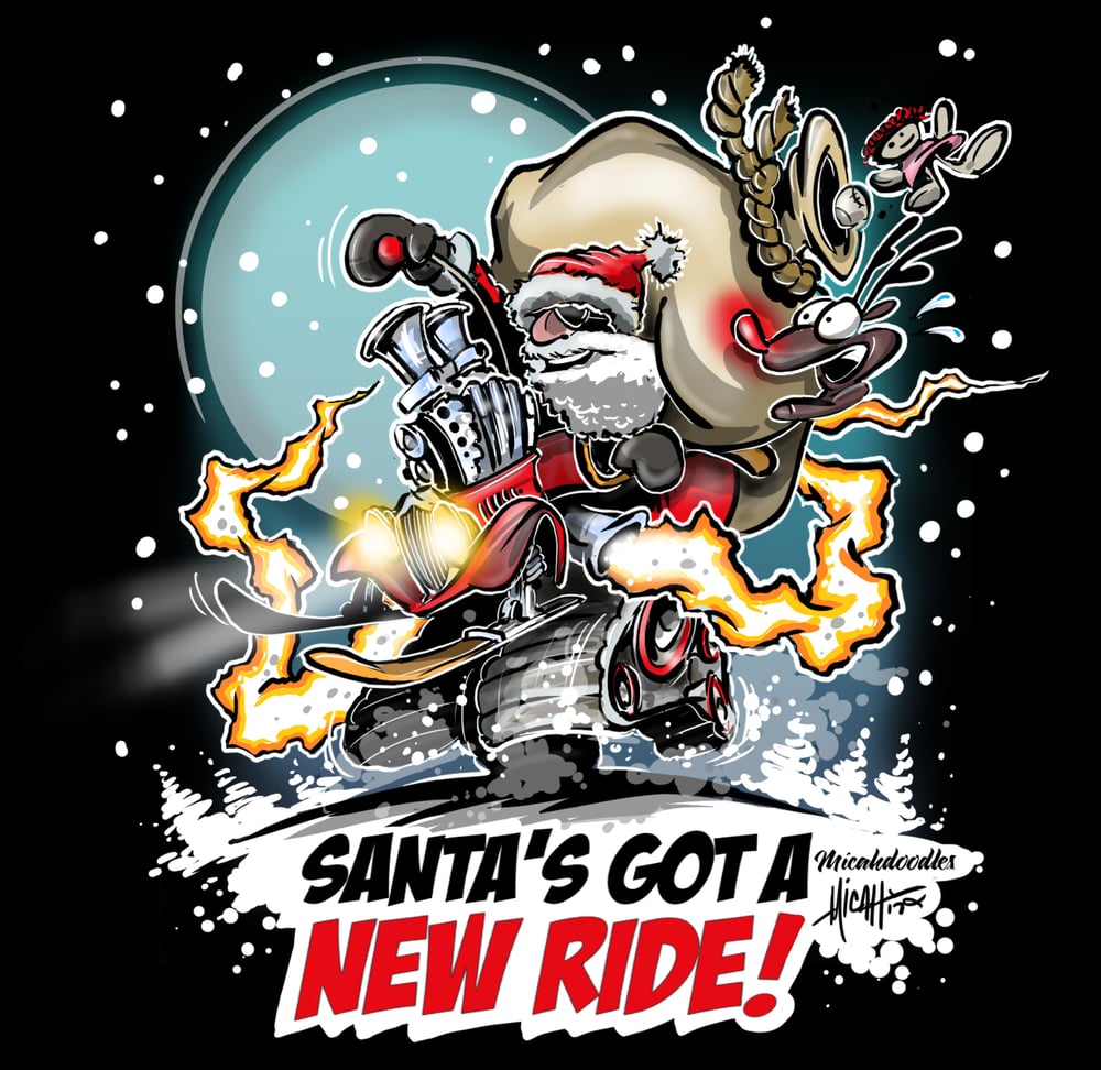 Image of Santa's Got a New Ride!