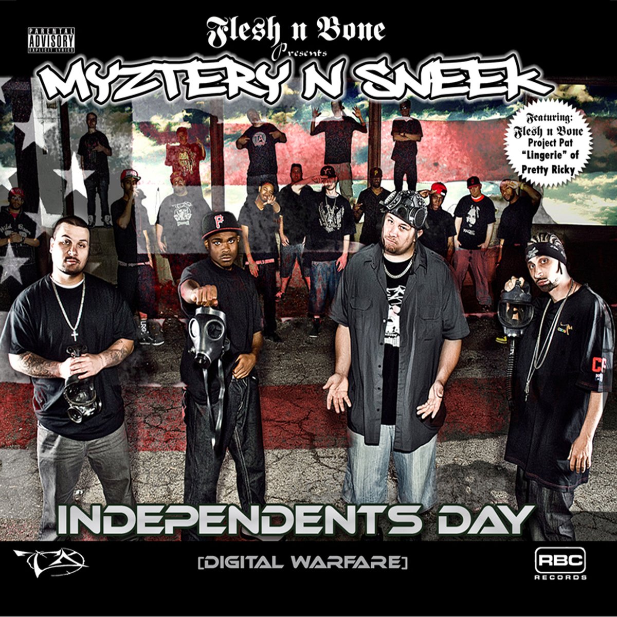 Image of Myztery n Sneek "Independents Day" CD.