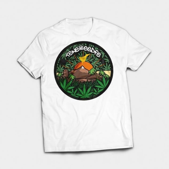 Image of Volcano Print Tee