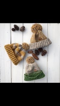Image 3 of Boys Donegal Beanies - Forest