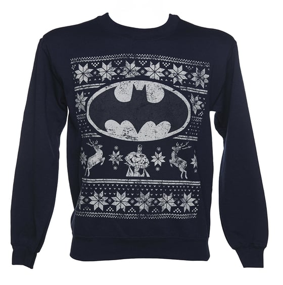 Image of Batman - Unisex Christmas Jumper/Sweater