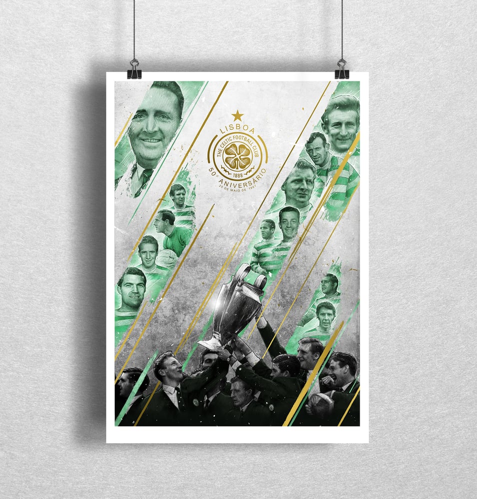 Image of Lisbon Lions Art Print