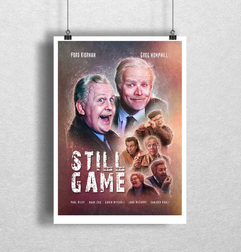 Image of Still Game Art Print