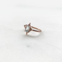 Image 2 of Artdeco Aquamarine Ring