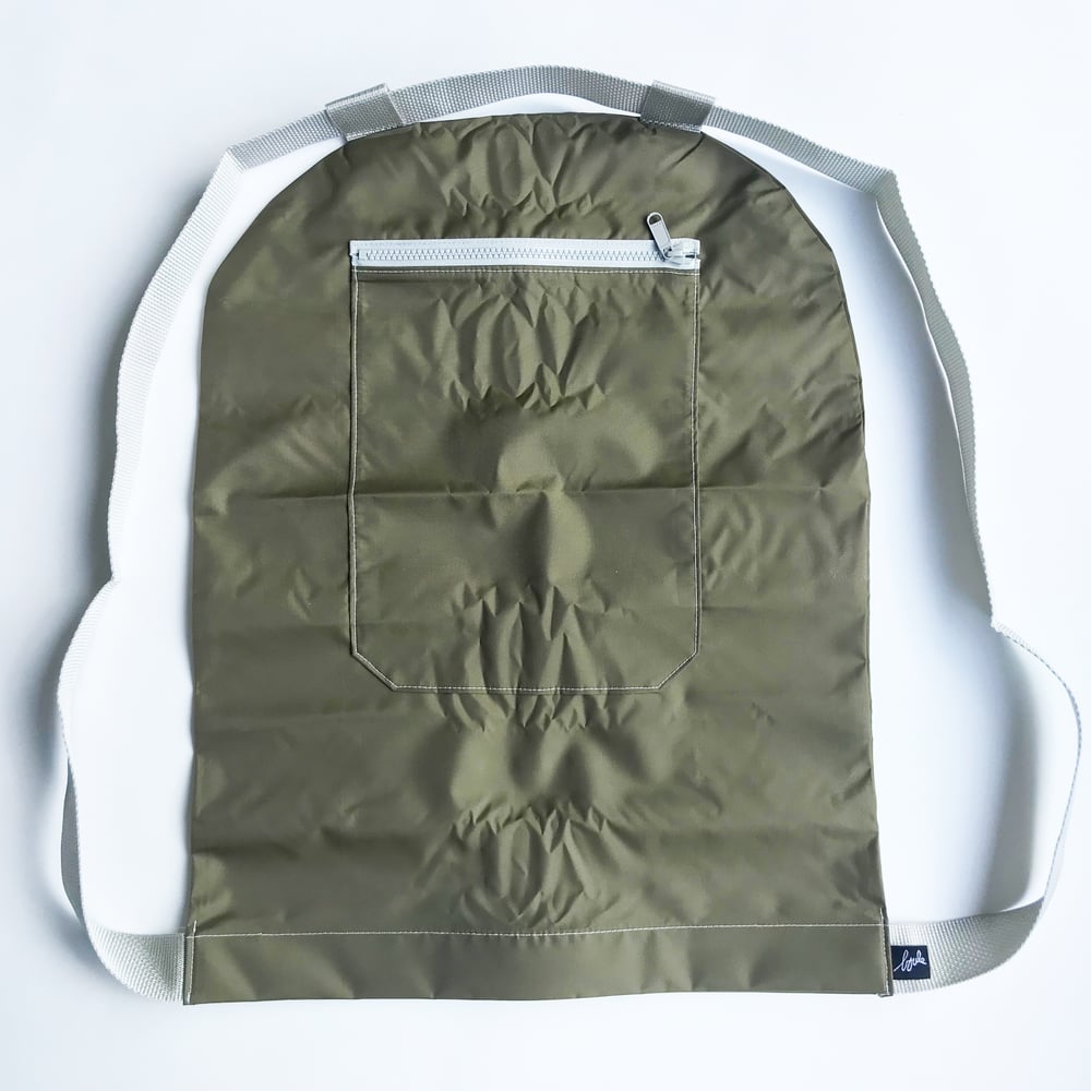 Image of Nylon kaki - zip