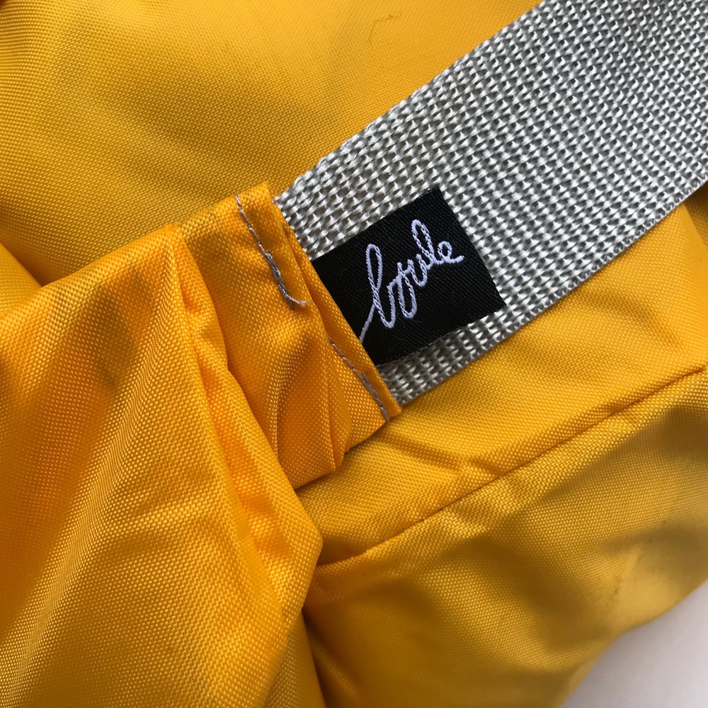 Image of Nylon moutarde - zip