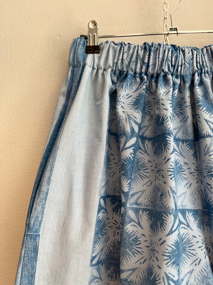 Image of Oversize pants blue batik  (xs-xxl))