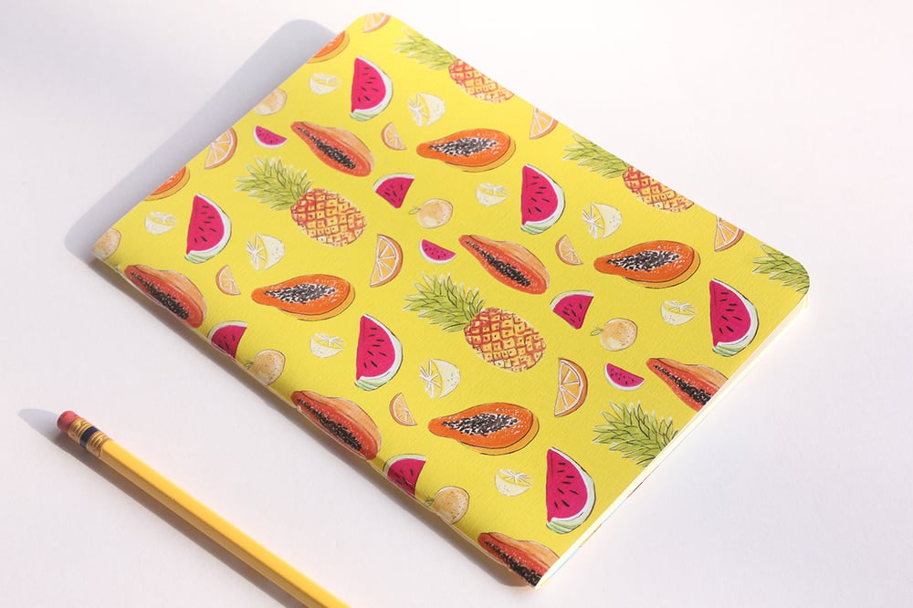 Image of Libreta de Frutas (fondo amarillo)