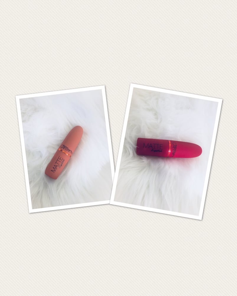 Image of Beauty Creations Totally nude and Infatuated Matte Lipstick 2ct.