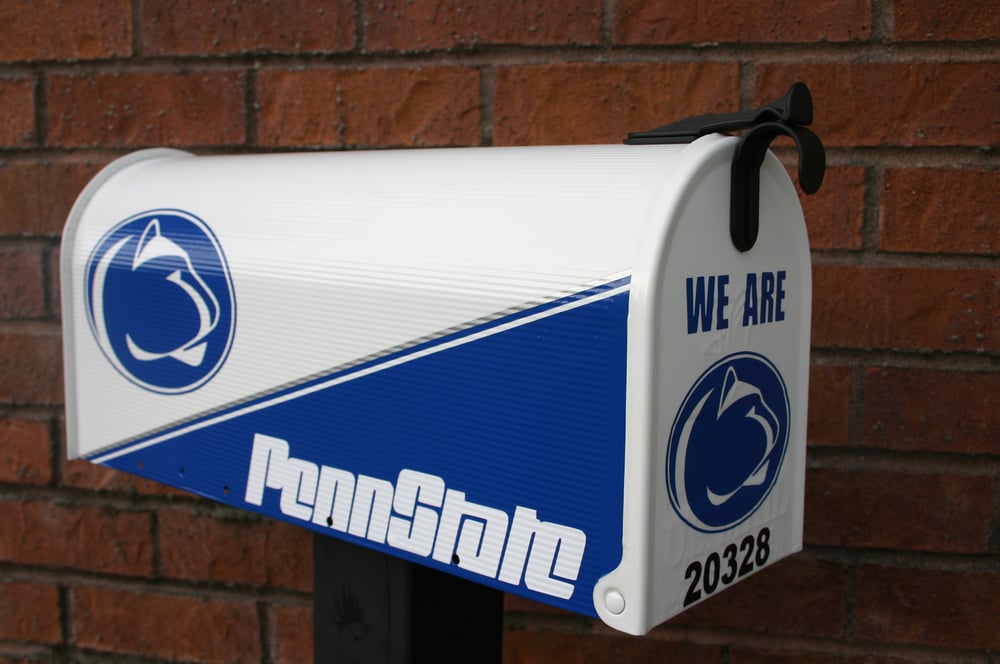 Image of Penn State Nittany Lions Mailbox by TheBusBox -Choose your team. College Football, School NFL
