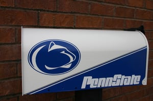 Image of Penn State Nittany Lions Mailbox by TheBusBox -Choose your team. College Football, School NFL