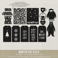 Image 1 of Winter Cut Files (Digital)