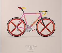Image 2 of Cipollini's Cannondale A3 or A4 print - by Parallax