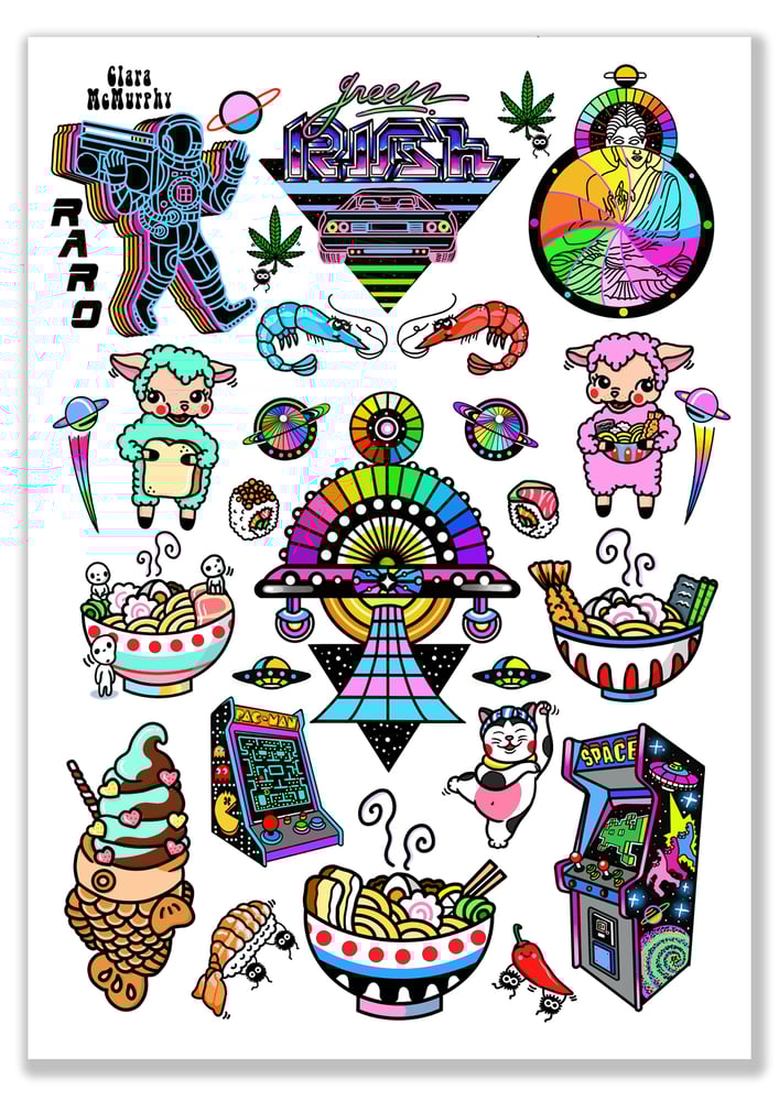 Image of POSTER RARO X CLARAMCMURPHY