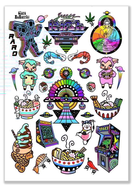 Image of POSTER RARO X CLARAMCMURPHY