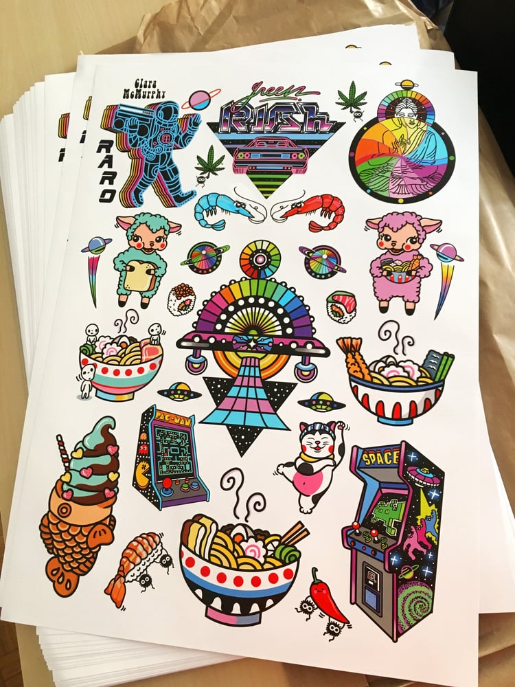 Image of POSTER RARO X CLARAMCMURPHY