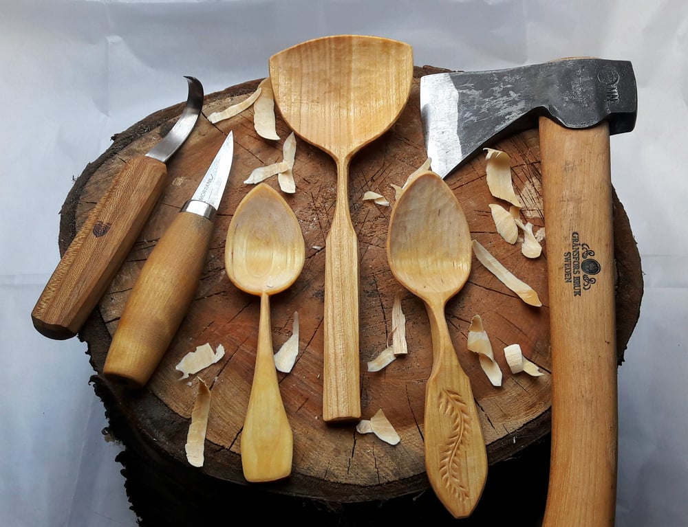 Image of Spoon Carving Taster Sessions Sunday 1st October 2023