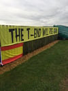 Custom Printed Football Fence Flags. Club Flags, Organisation flags.