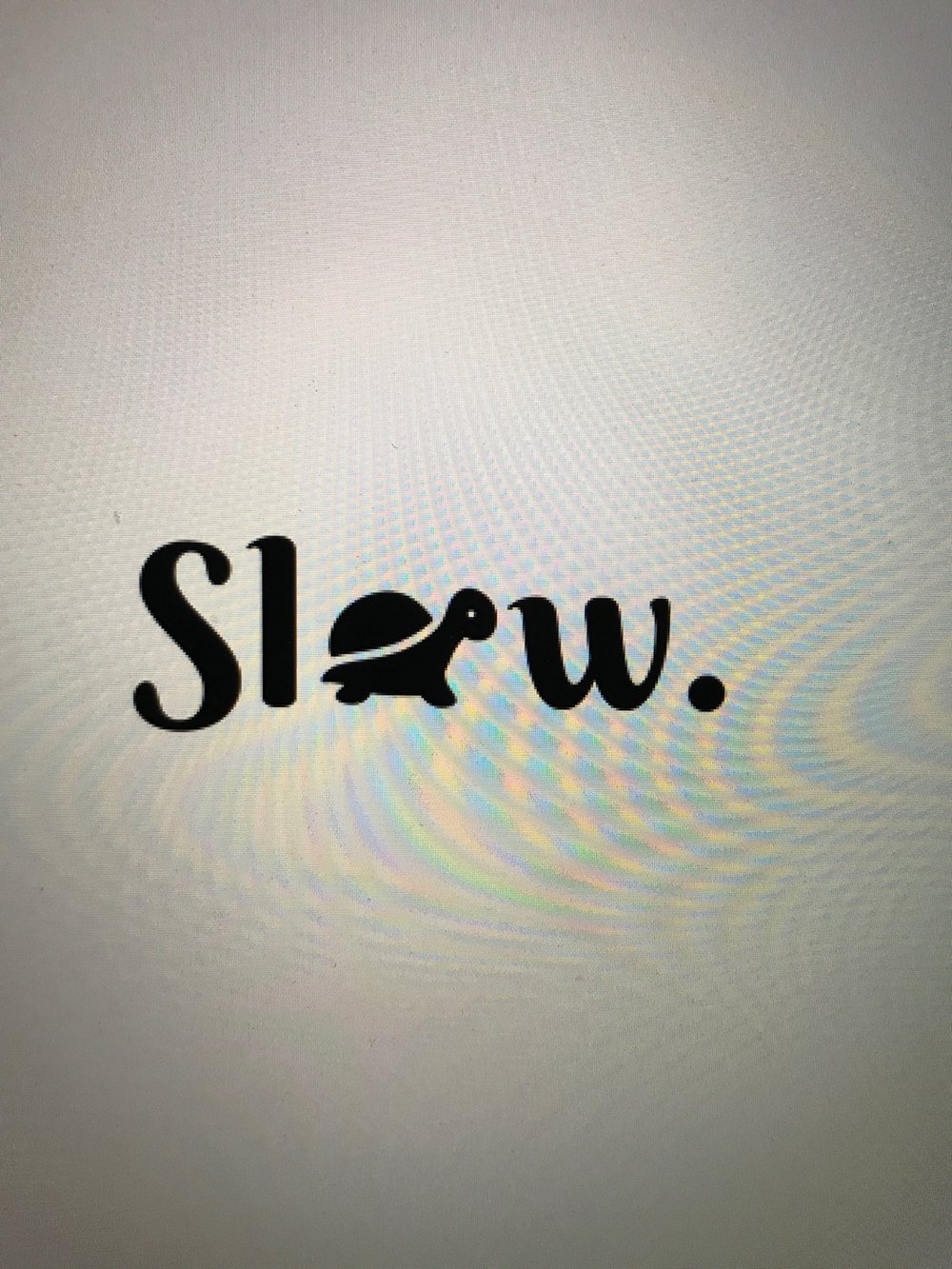 Image of SLOW Sticker