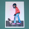 THE WOLFMAN LIMITED EDITION A3 RISOGRAPH PRINT