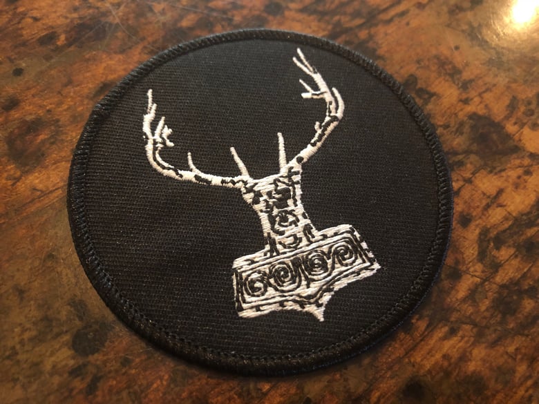 Image of Round HammerHeart Patch