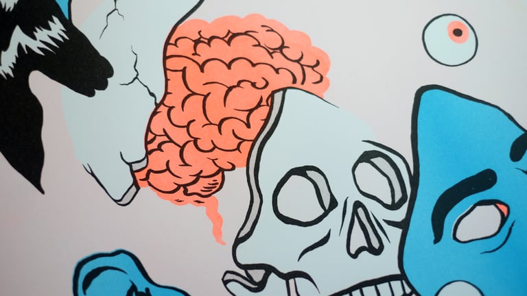 "EXPAND" LIMITED EDITION A3 RISOGRAPH PRINT Image 2