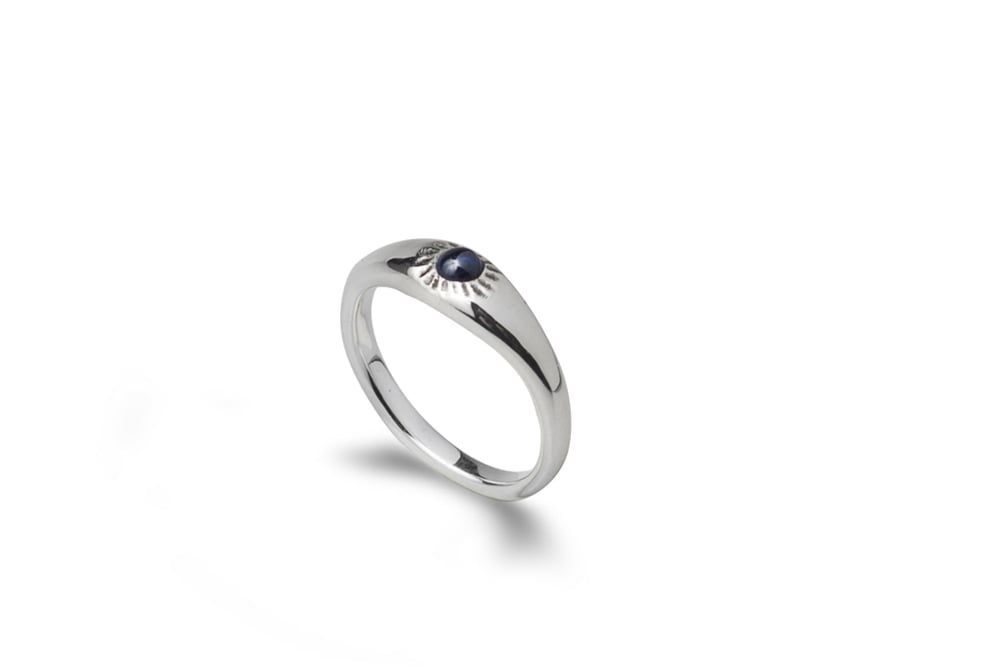 Image of Atlantic ring with Sapphire