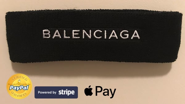 Image of BALENCIAGA HEADBAND (Limited Reproduction)