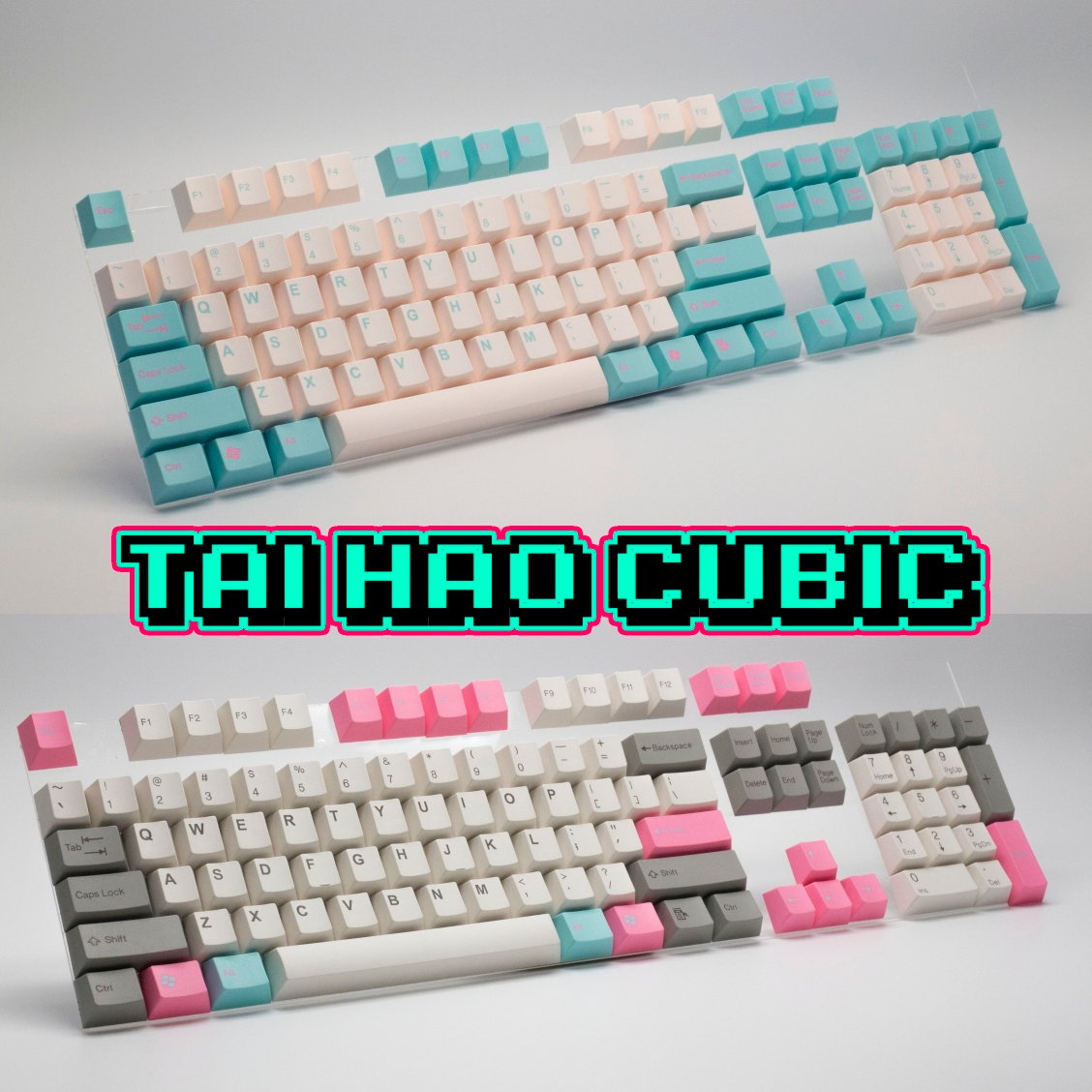 Uk Keycaps Tai Hao Cubic Keycaps