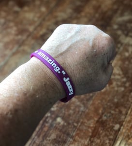 Image of be fierce. be brave. be amazing. wristband!