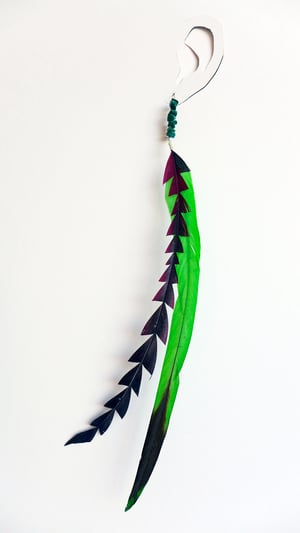 Image of BOUCLE AMAZONIA GREEN VELVET