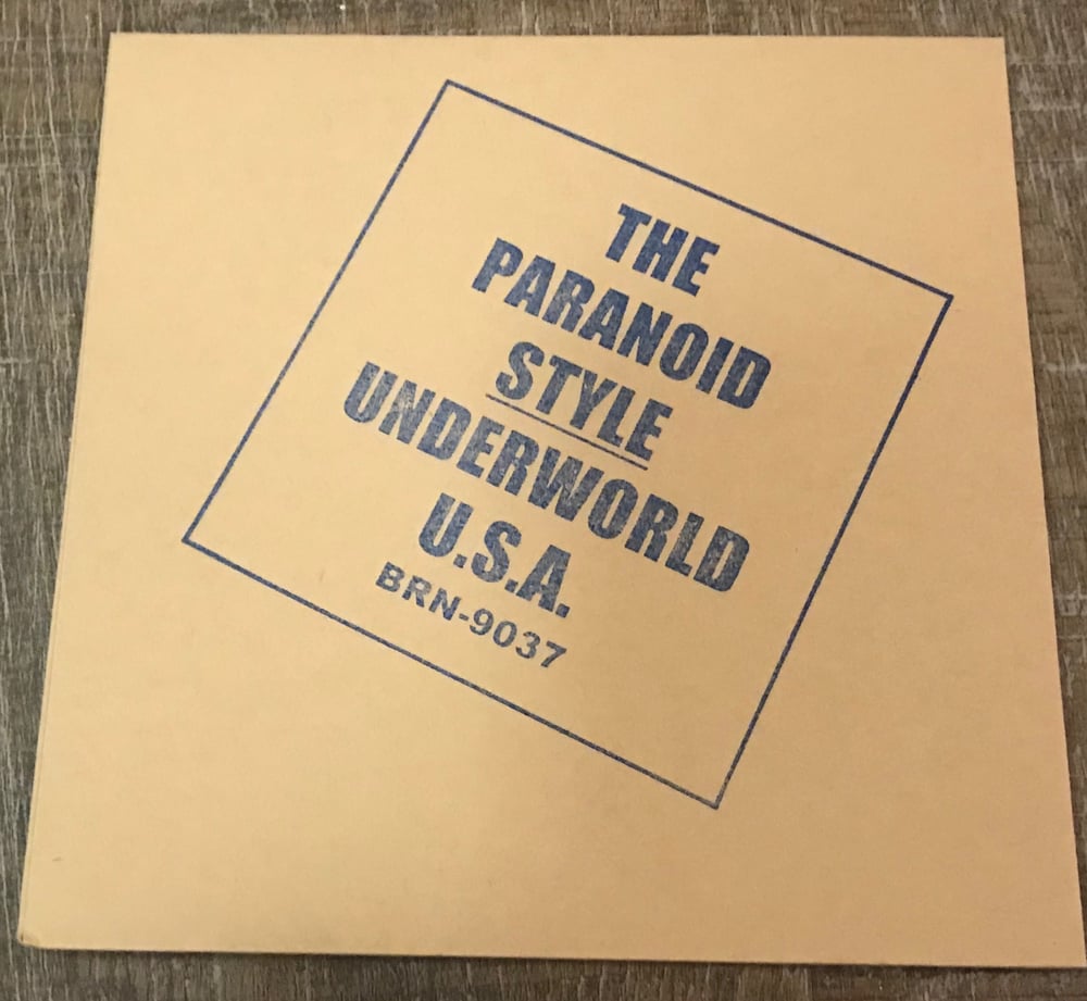 Underworld U.S.A. Limited Edition Bootleg CD