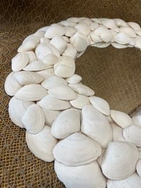 Image 4 of Seashell Mirror White 20”