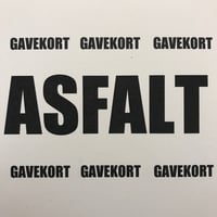 ASFALT gavekort, andre beløb kan vælges