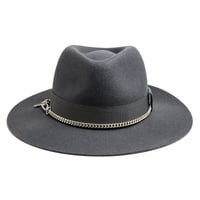 Image 4 of BLACK or GREY FEDORA HUASO