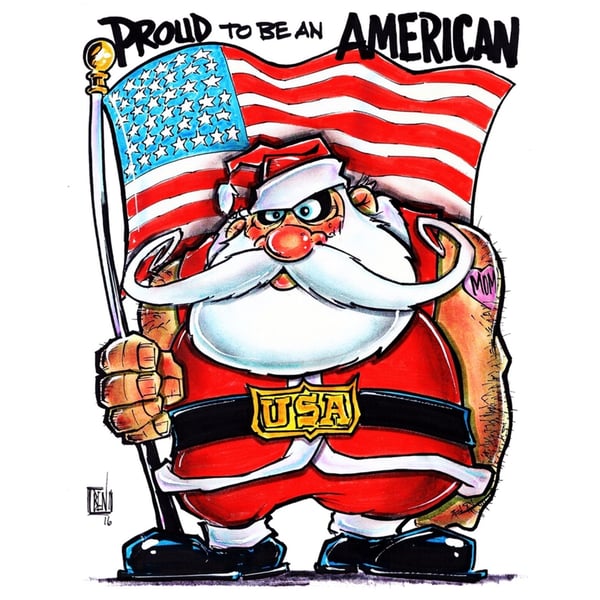 Image of Proud Santa