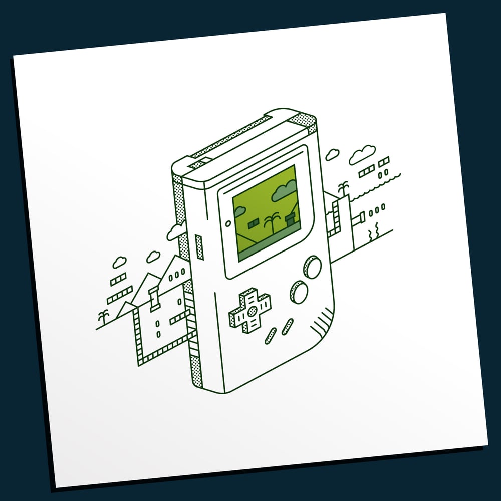 Image of Game Boy Print