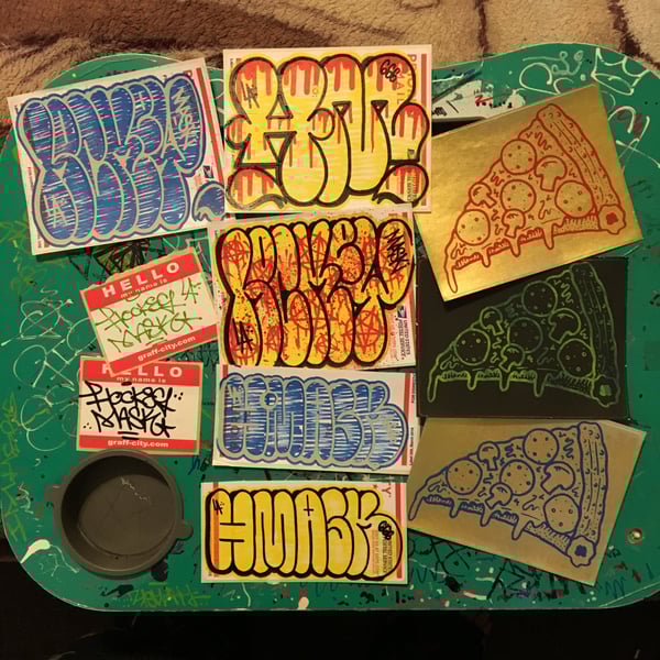 Image of Hockey Mask 666 Sticker Pack