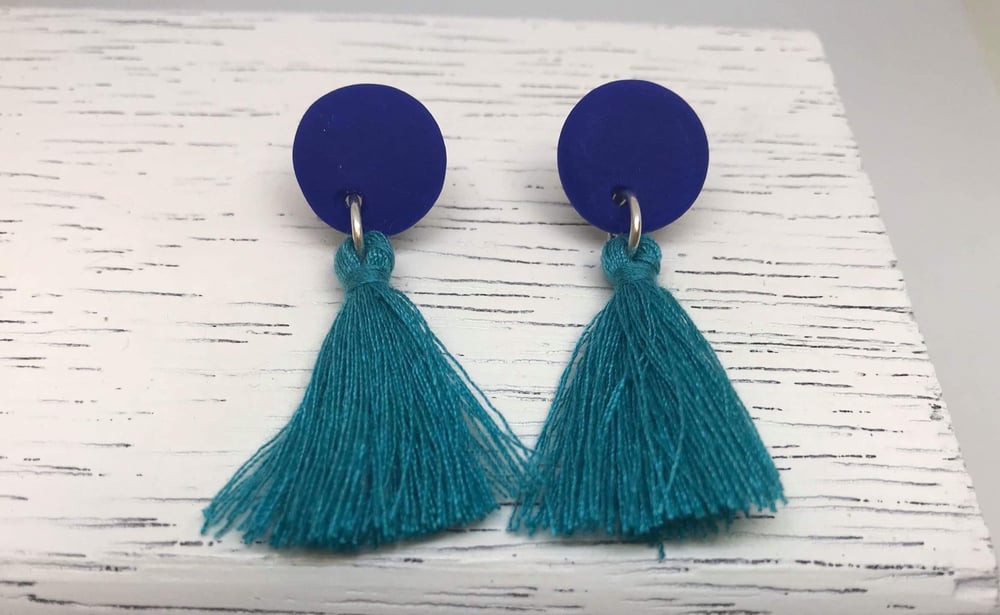 Image of Mini Tassel Earrings