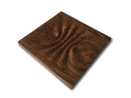 Image of Pinched Wave Walnut Valet