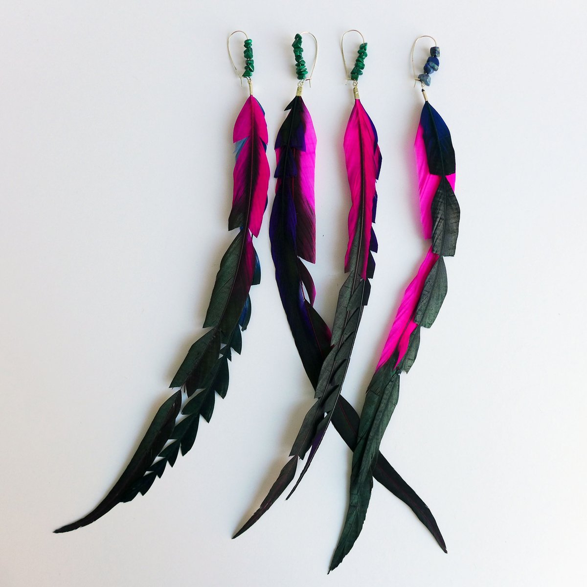 Image of BOUCLE AMAZONIA fushia