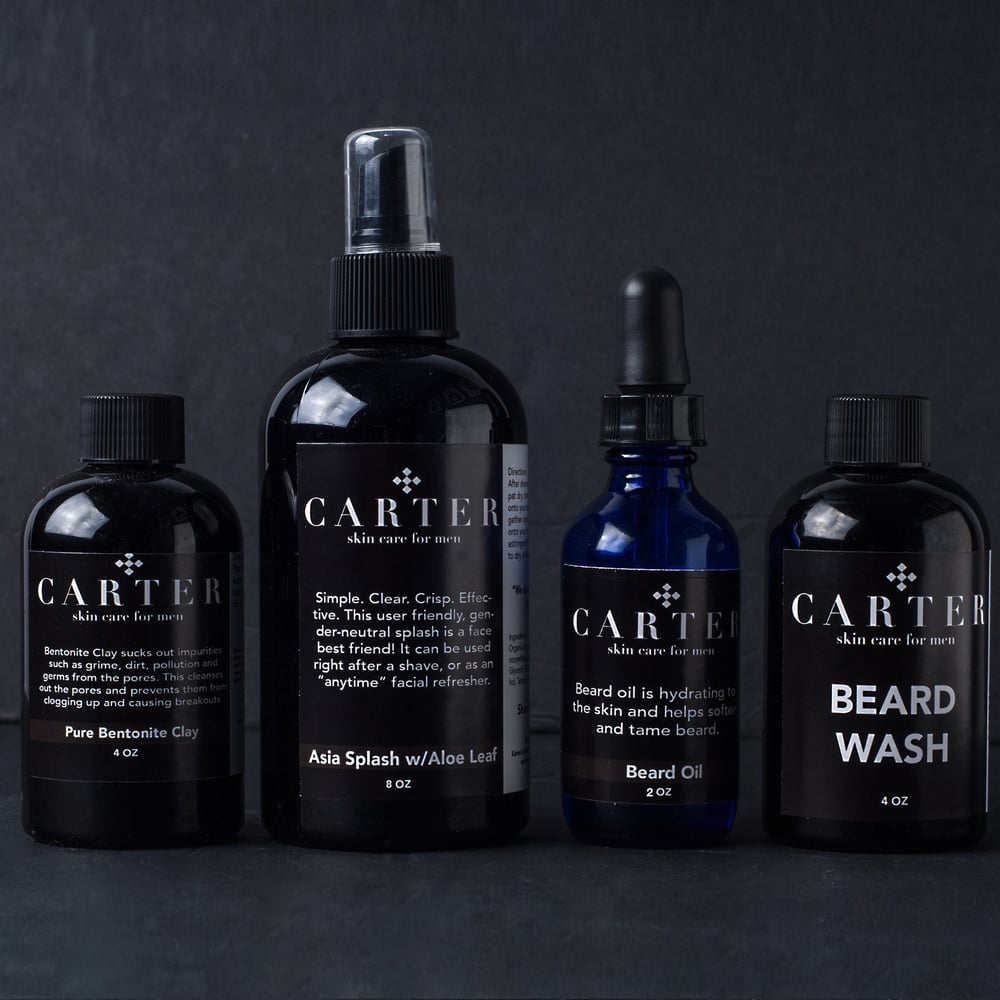 Image of Combo Package | FACE CLAY | BEARD OIL | ASIA SPLASH | BEARD WASH