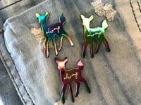 Image 4 of Always Doe RAINBOW METAL Harry Potter Enamel Pin