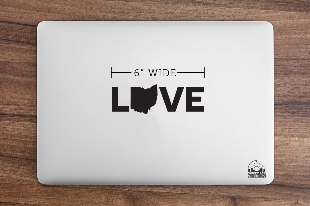 Image of Ohio Love Letter Sticker