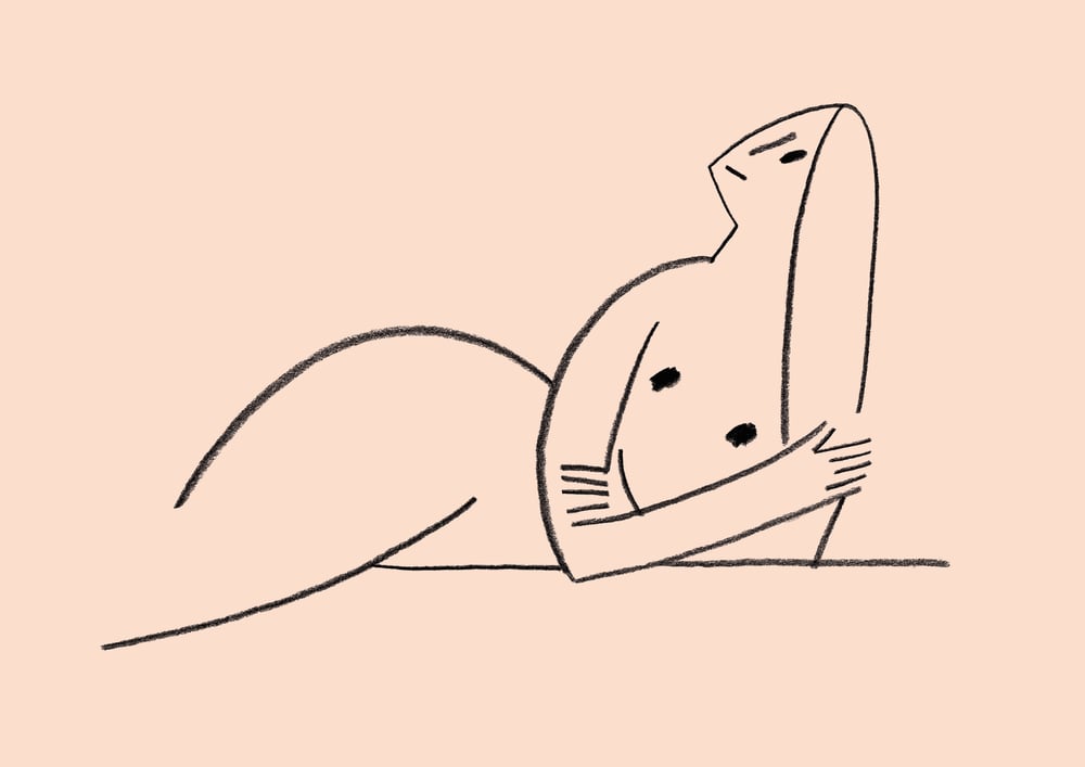 Image of NUDE A3 RISO PRINT