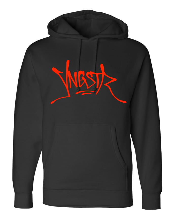 Image of Red YNGSTR Tag Hoody