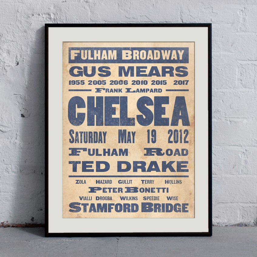 Image of Chelsea 'Ye Olde' Print