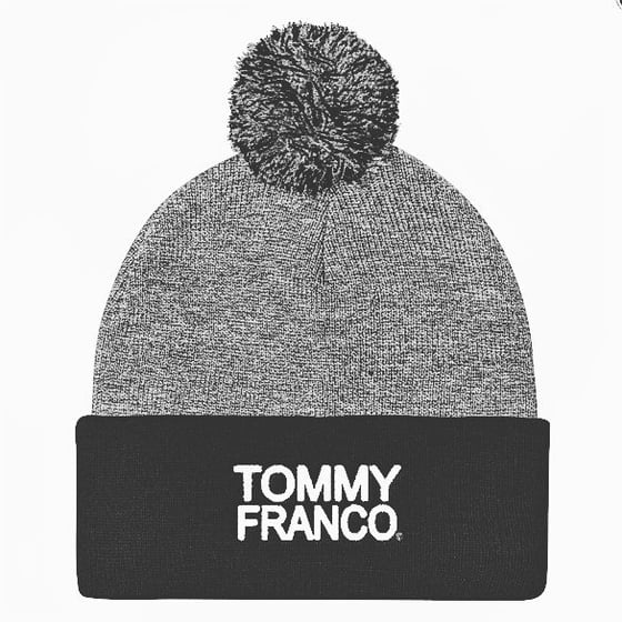 Image of TOMMY FRANCO® Pom Pom Knit Cap